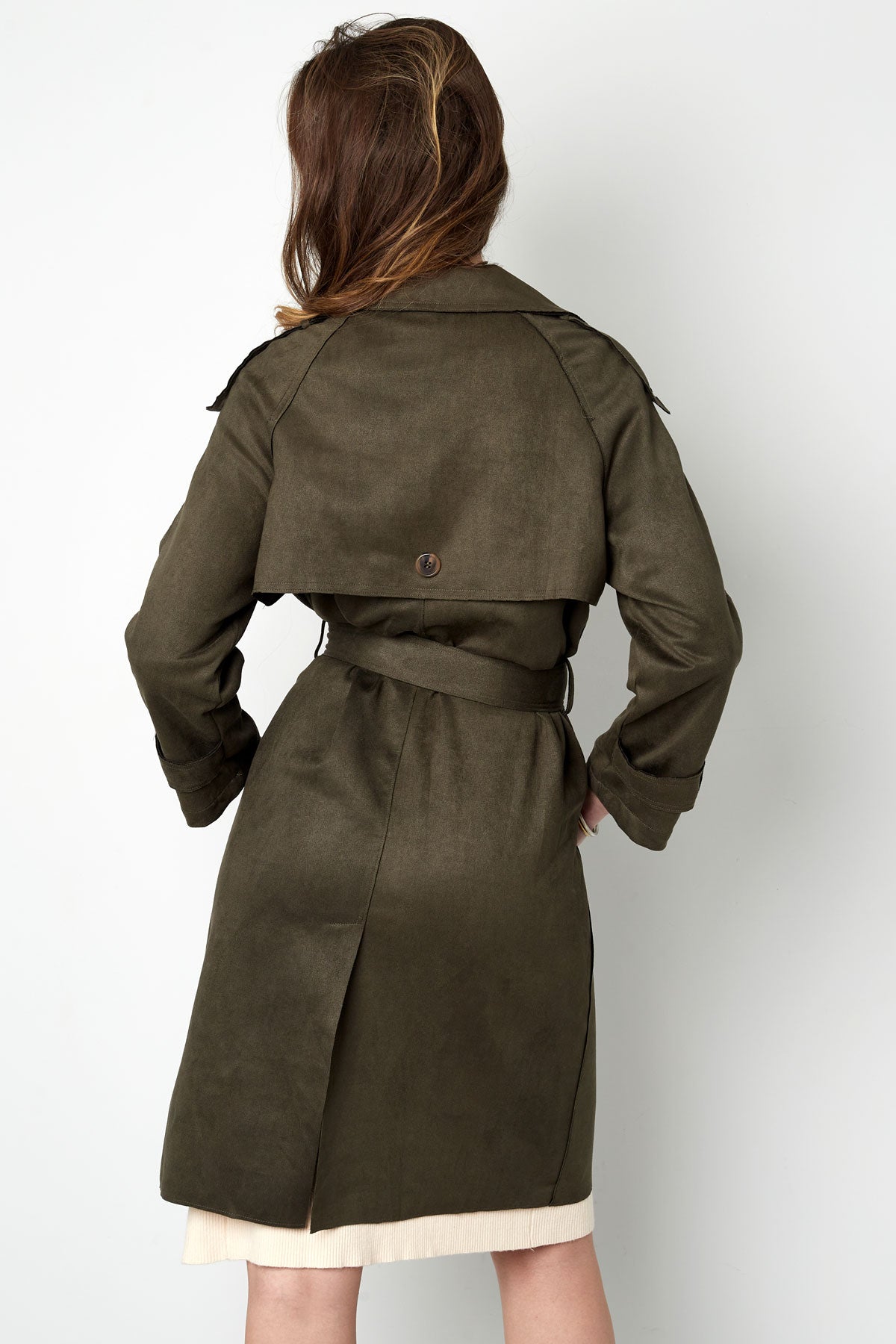 Isla Suede Trench - kombiner med ethvert outfit!