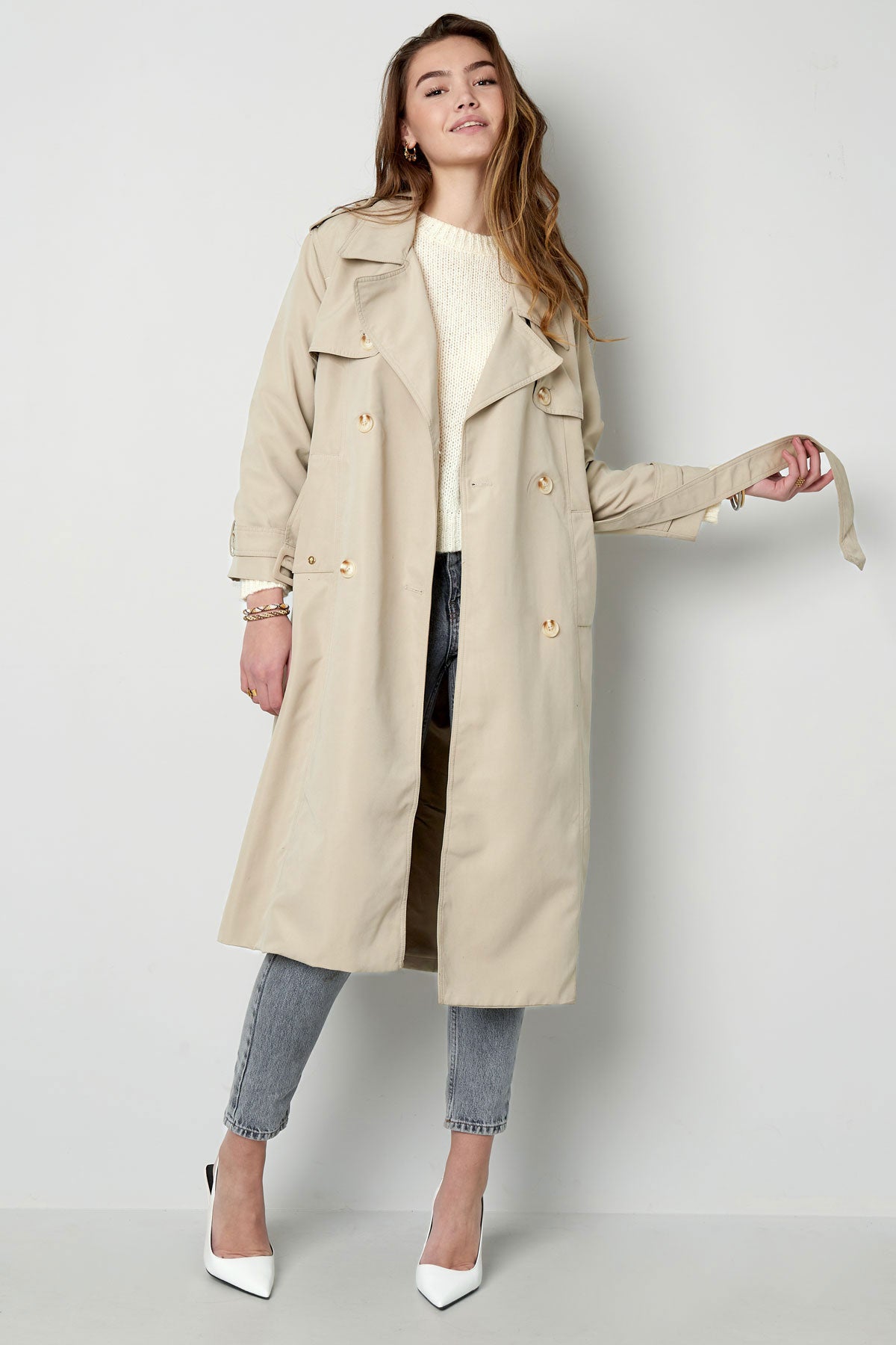 Isla Classic Trench - kan kombineres med ethvert outfit!