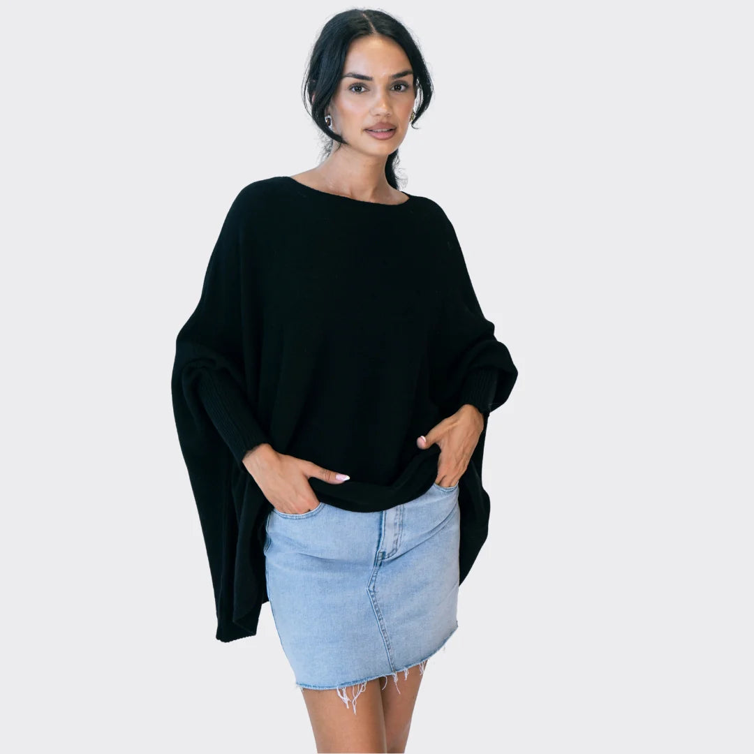 Cozy Oversized Trui Beige - Heerlijk varm!