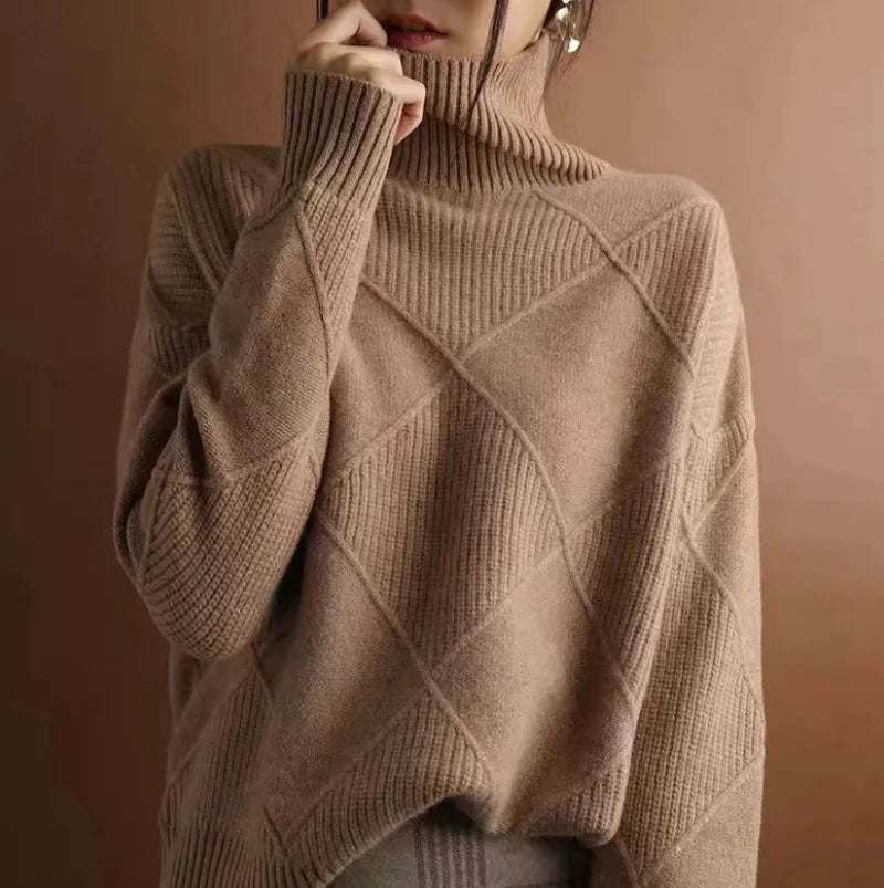 Boho rullekrave - dejlig varm!