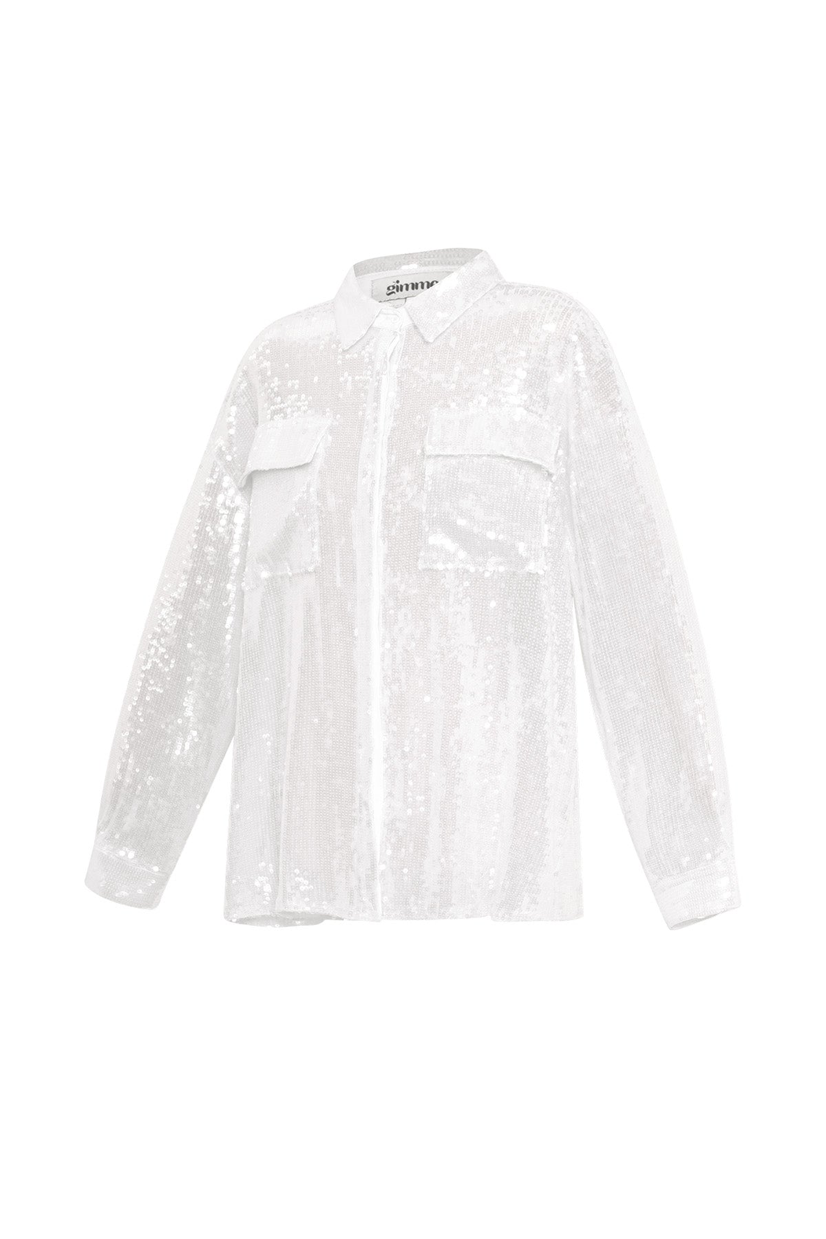 Glitter Sexy Blouse - Bluse til byturen