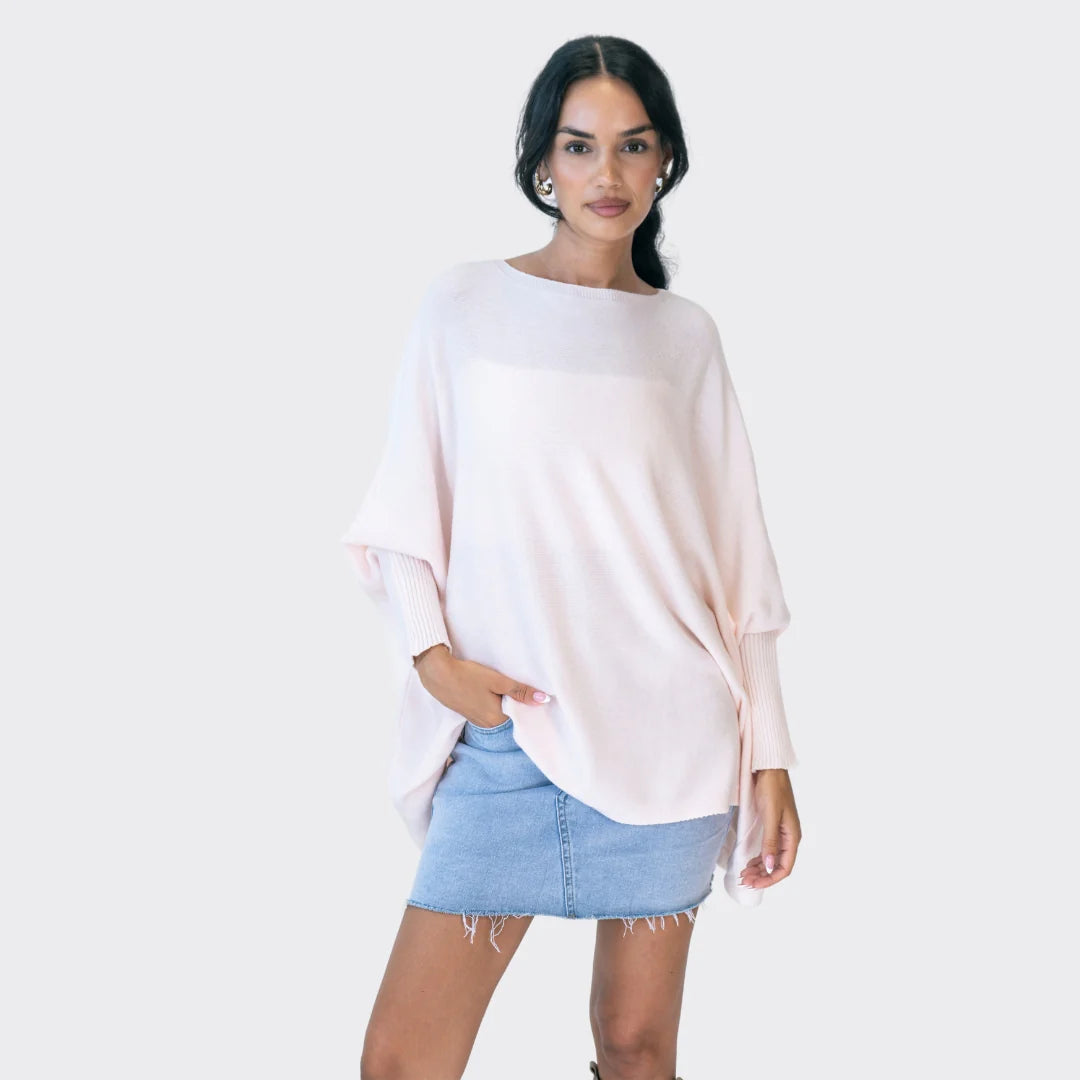 Cozy Oversized Trui Beige - Heerlijk varm!
