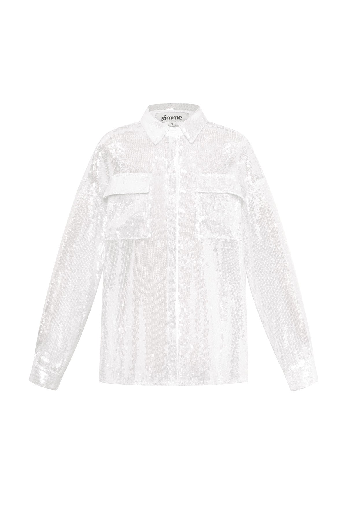 Glitter Sexy Blouse - Bluse til byturen