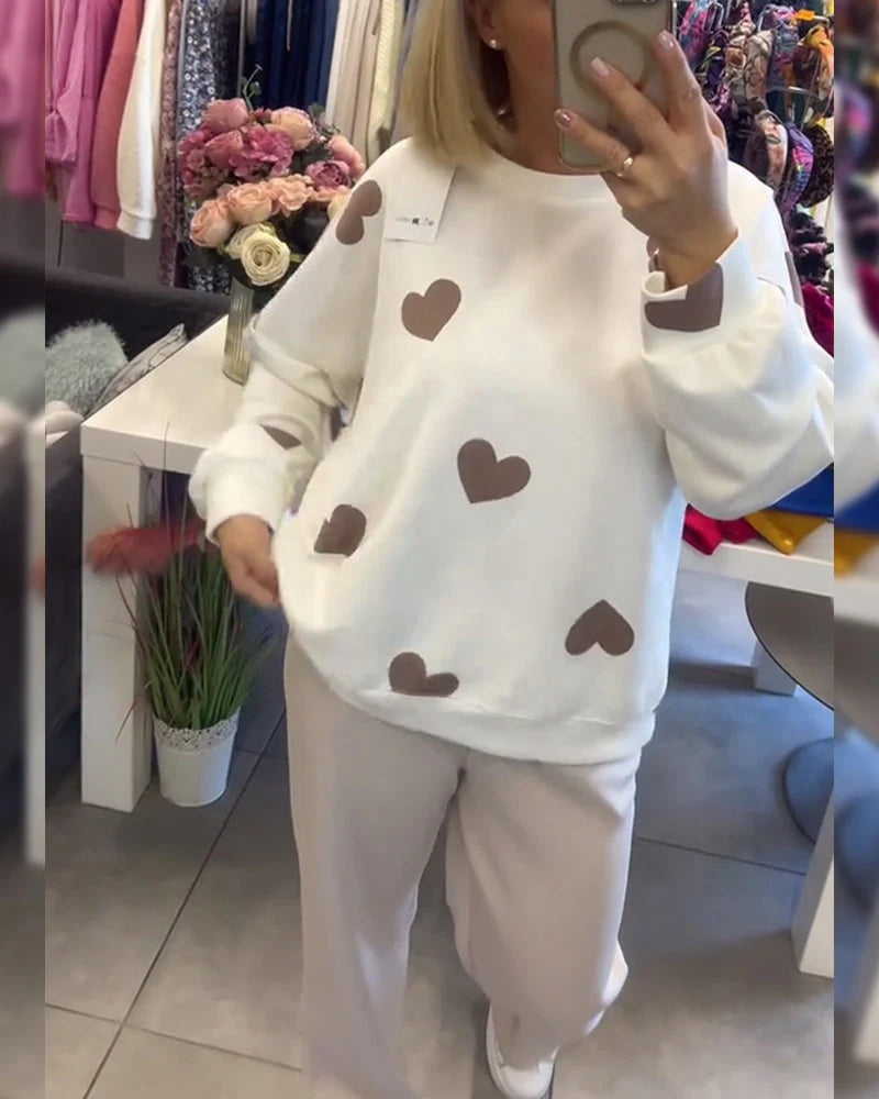 Isla Hearts Sweater