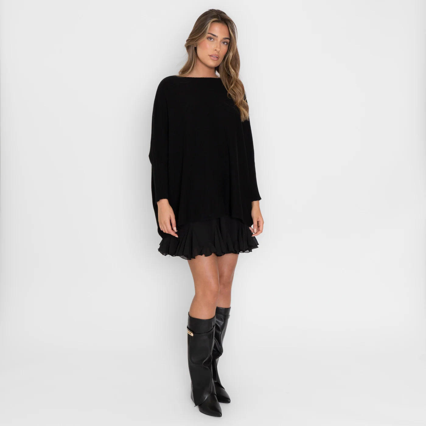 Cozy Oversized Trui Beige - Heerlijk varm!