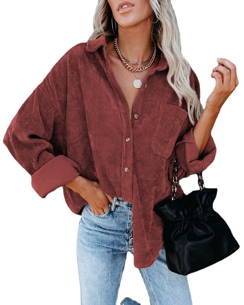 Isla Oversized efterårsbluse