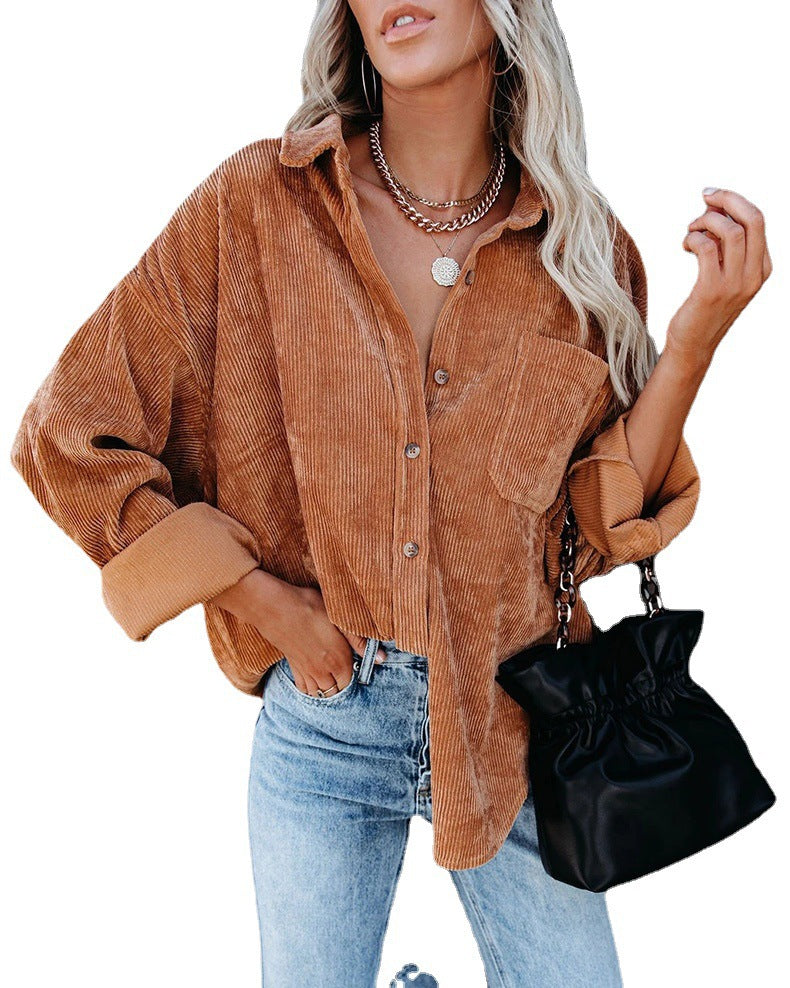 Isla Oversized efterårsbluse