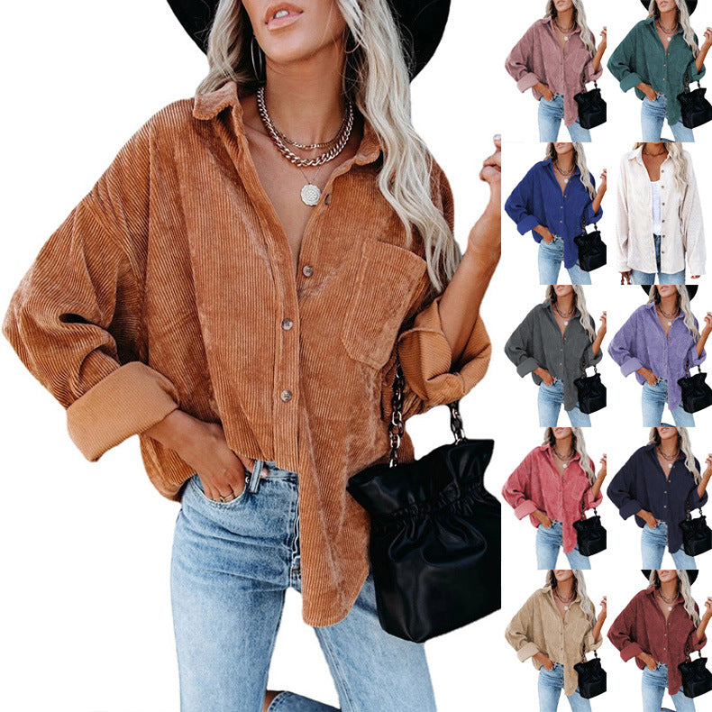 Isla Oversized efterårsbluse