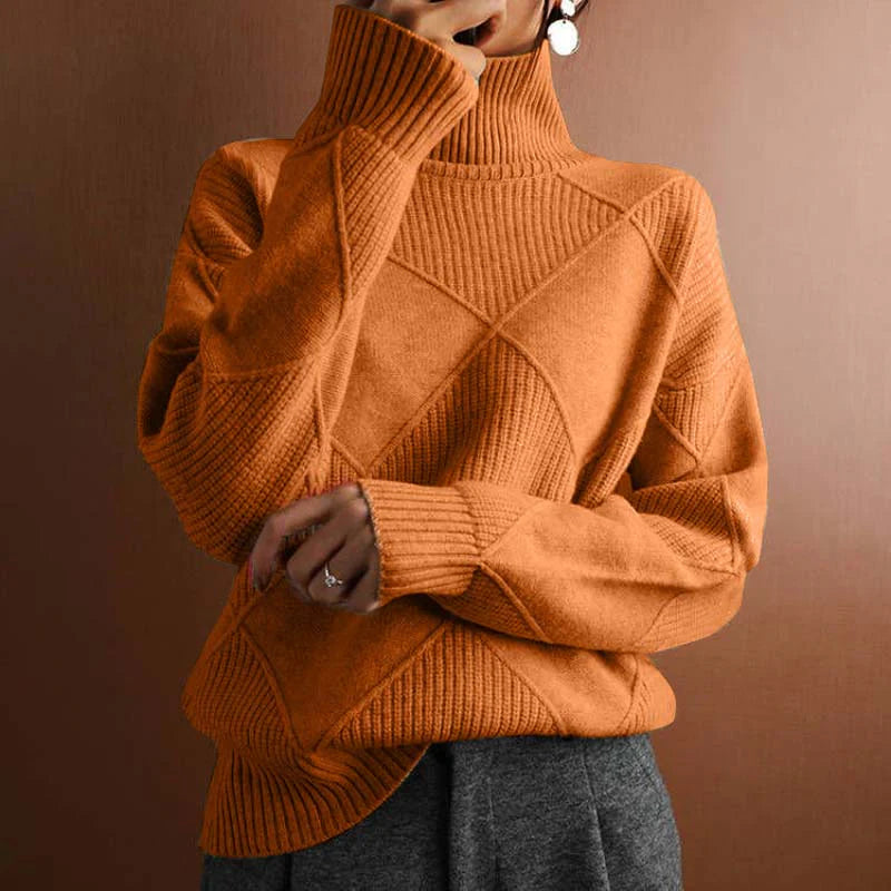 Boho rullekrave - dejlig varm!