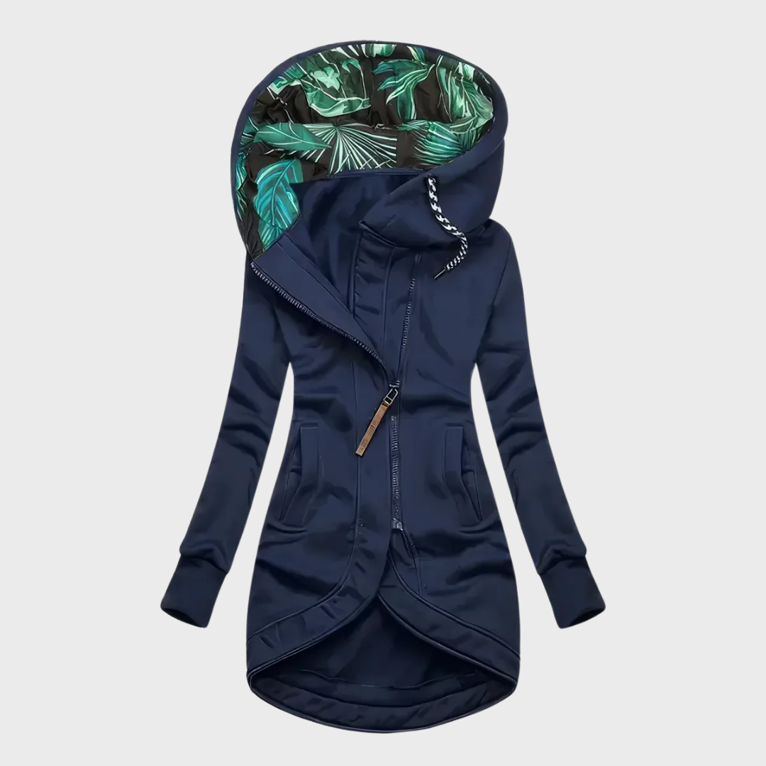Ute™ | Elegant og varm vinterjakke med hætte