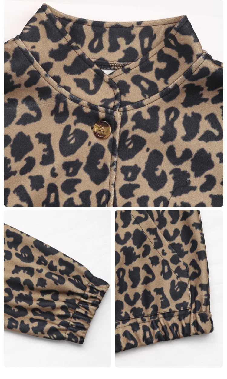 Leopard Luxe-jakke