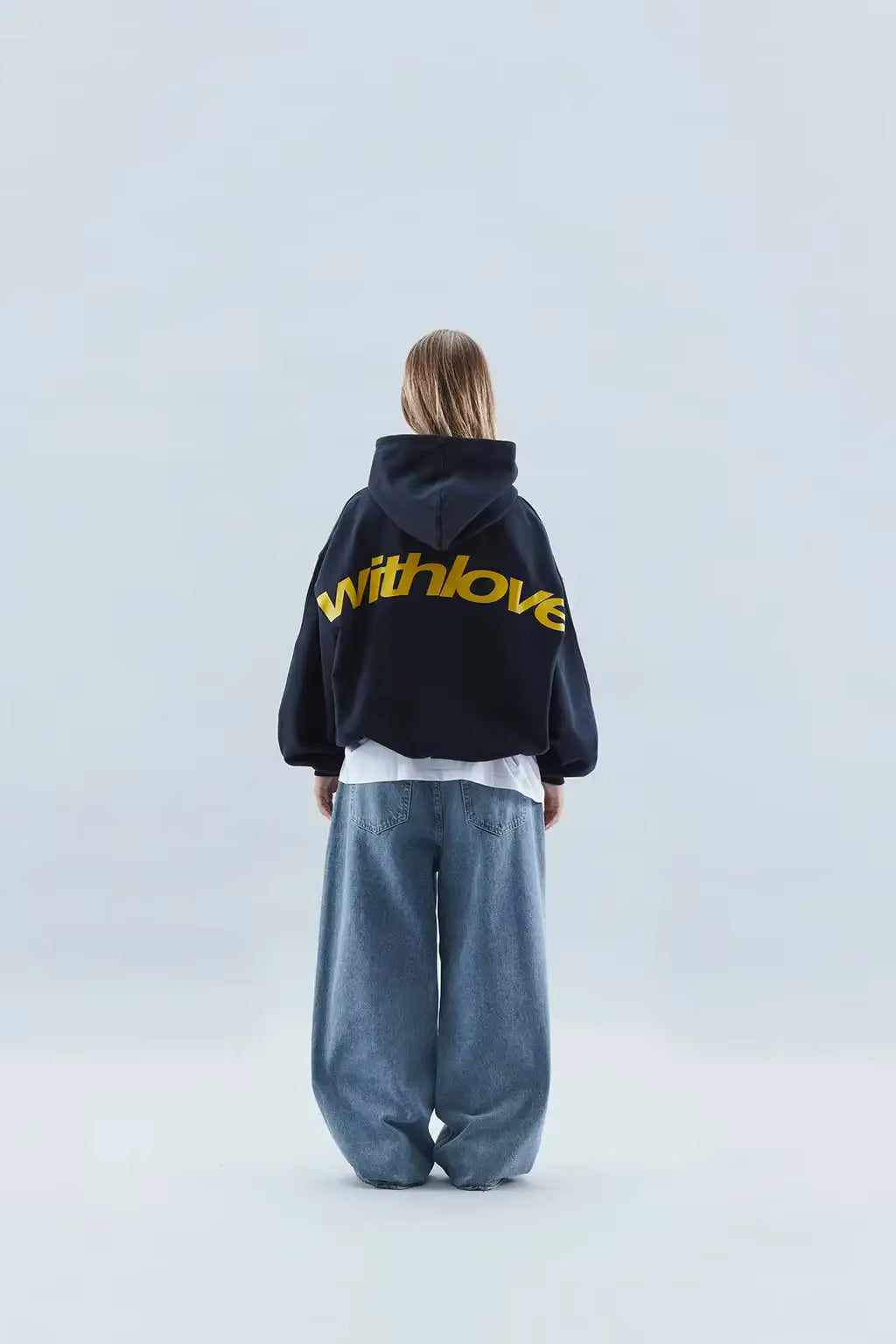 Isla – With Love Hættetrøje (oversized)