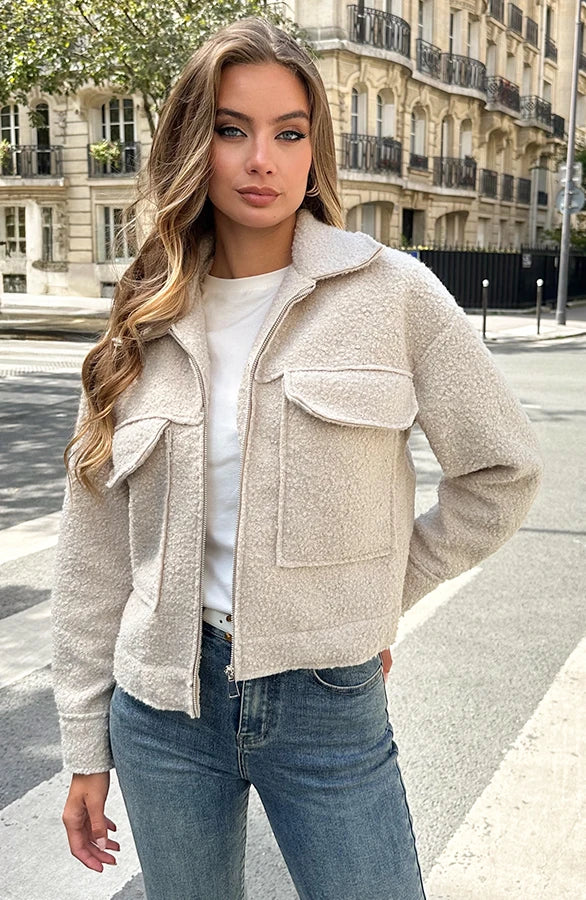 Isla Teddy Bomber - vidunderligt blød!
