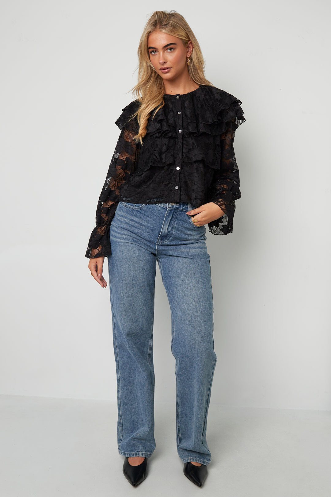 Ibiza Boho Bluse Blonder
