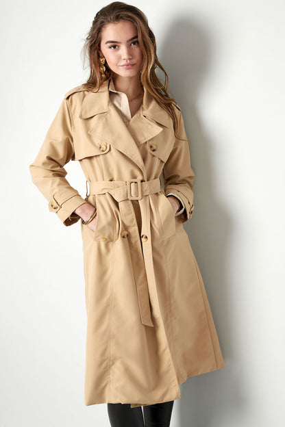 Isla Classic Trench - kan kombineres med ethvert outfit!