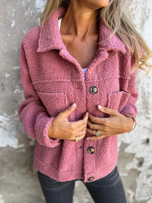 Isla Teddy Jacket - Blød udenpå, varm indeni