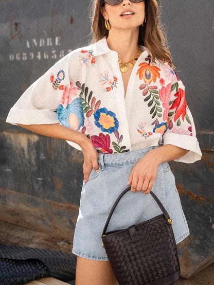 Camisa Flor de Sol