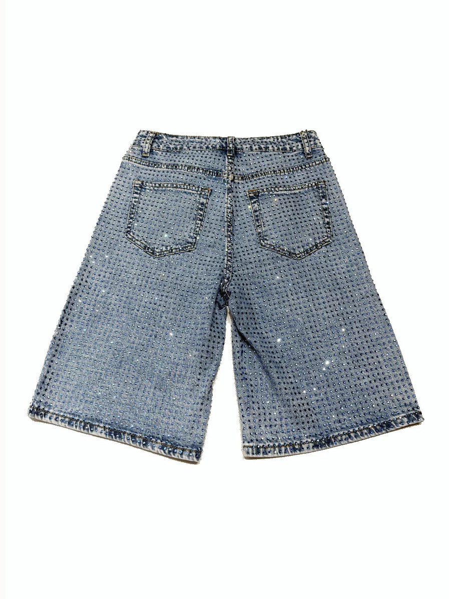 Costa Luz Sparkling Denim Shorts