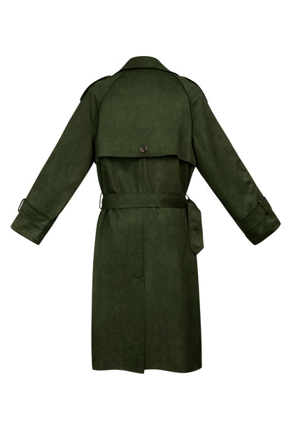 Isla Suede Trench - kombiner med ethvert outfit!