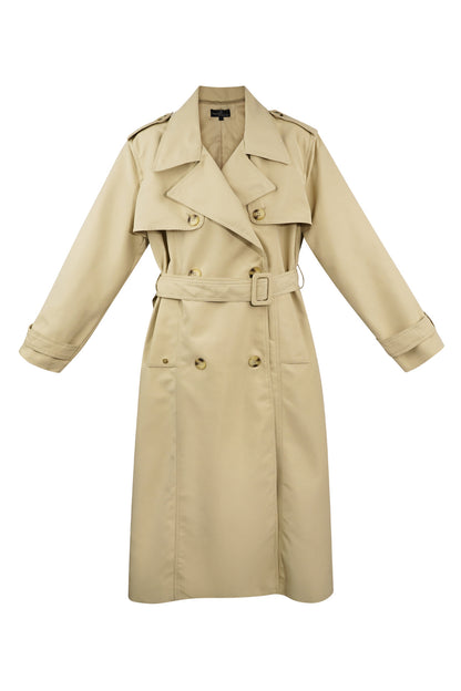 Isla Classic Trench - kan kombineres med ethvert outfit!