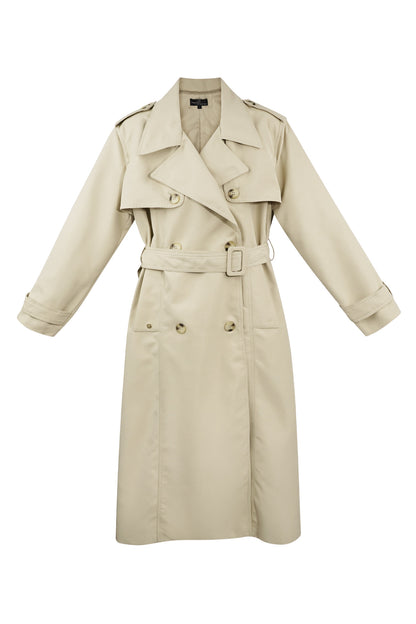 Isla Classic Trench - kan kombineres med ethvert outfit!