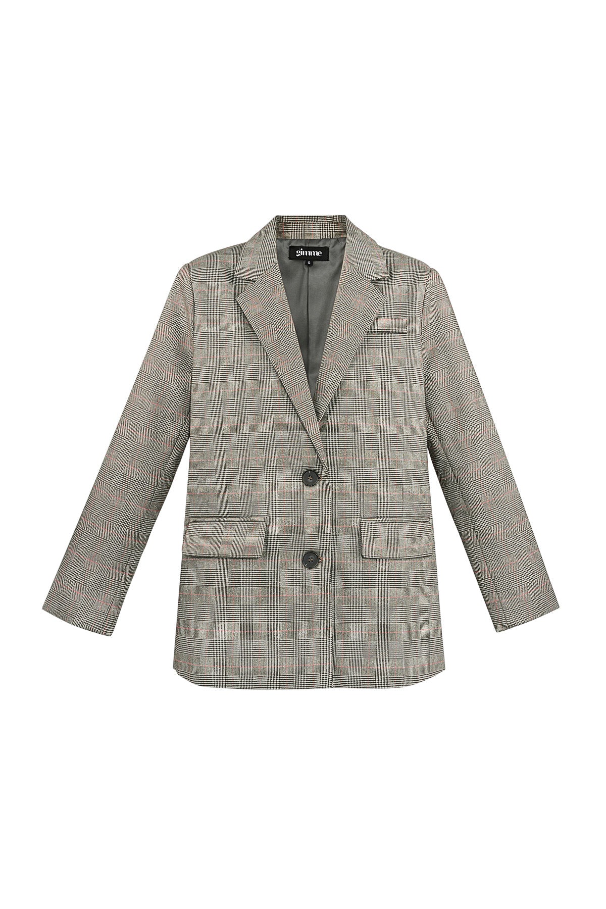 Isla Nomada - Tidløs blazer med tern