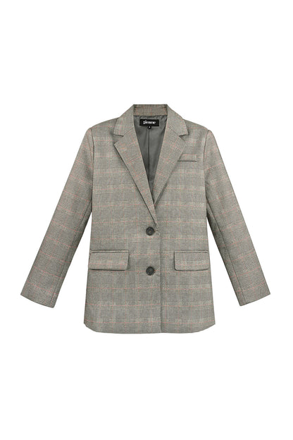 Isla Nomada - Tidløs blazer med tern