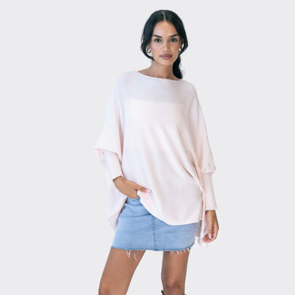Cozy Oversized Trui Beige - Heerlijk varm!