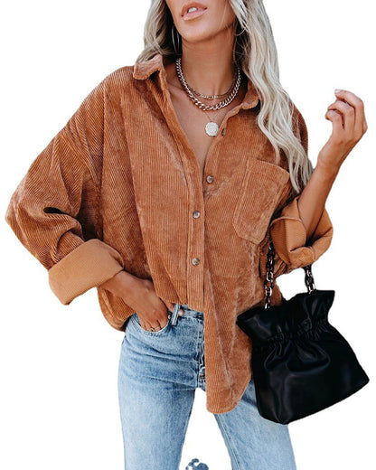 Isla Oversized efterårsbluse