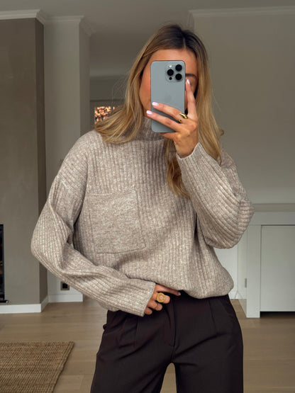 Anika™ | Blød strikket trøje