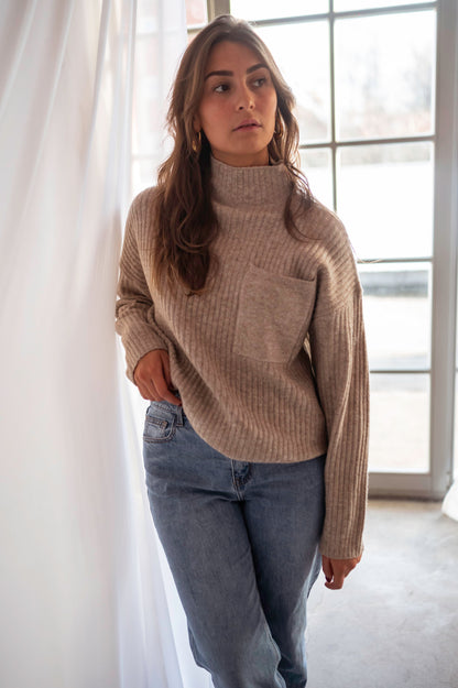 Anika™ | Blød strikket trøje