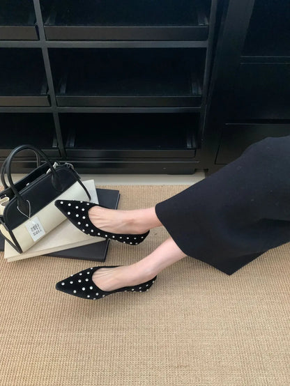 Jane Studs Ballerinas - kan kombineres med ethvert outfit!