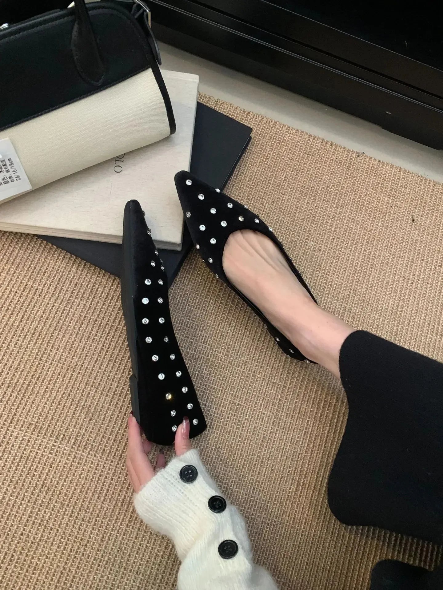 Jane Studs Ballerinas - kan kombineres med ethvert outfit!