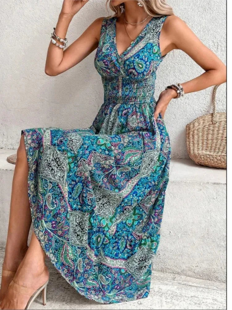 Sommer-boho-kjole - favorit!