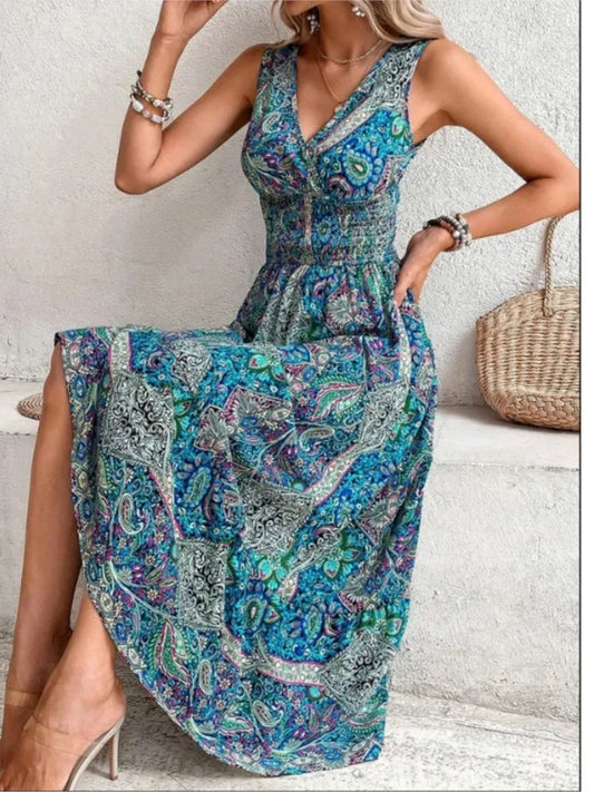 Sommer-boho-kjole - favorit!