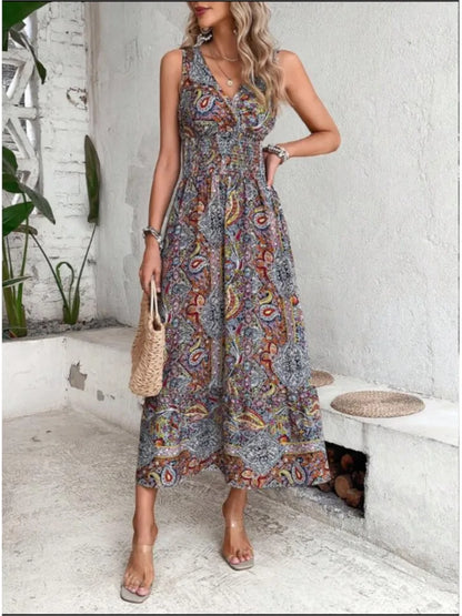 Sommer-boho-kjole - favorit!