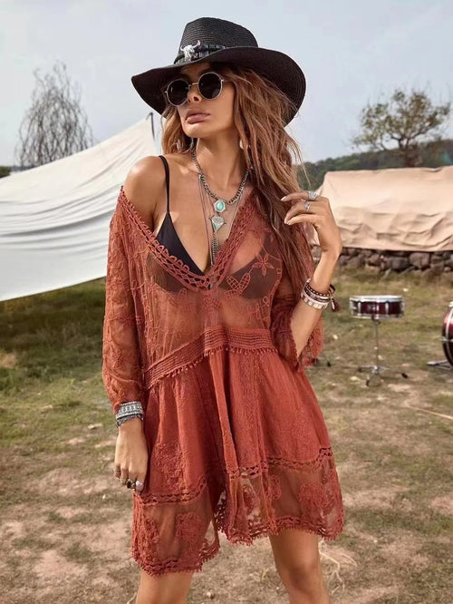 Bikini Cover Ups 2025 (5 farver) - Beach Edition