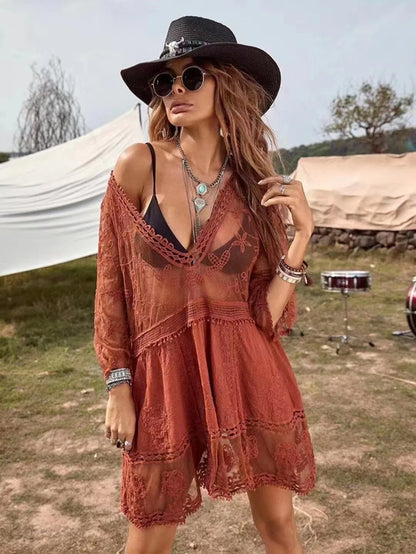 Bikini Cover Ups 2025 (5 farver) - Beach Edition