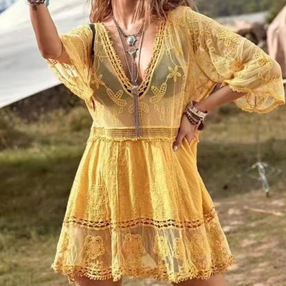 Bikini Cover Ups 2025 (5 farver) - Beach Edition