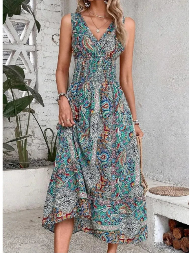Sommer-boho-kjole - favorit!