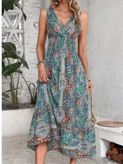 Sommer-boho-kjole - favorit!