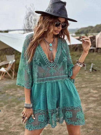 Bikini Cover Ups 2025 (5 farver) - Beach Edition