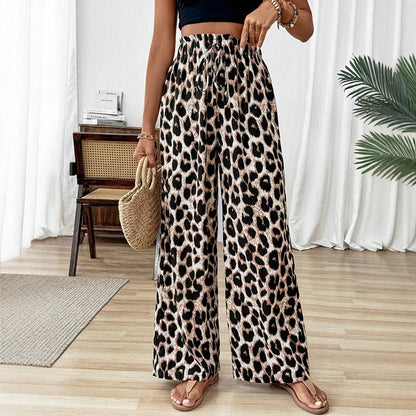 Elvira™ | Bukser i lys leopard