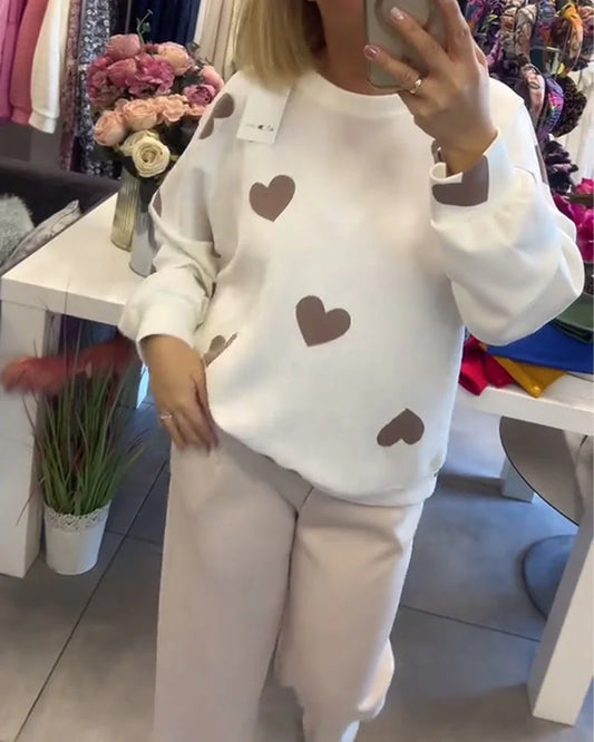 Isla Hearts Sweater