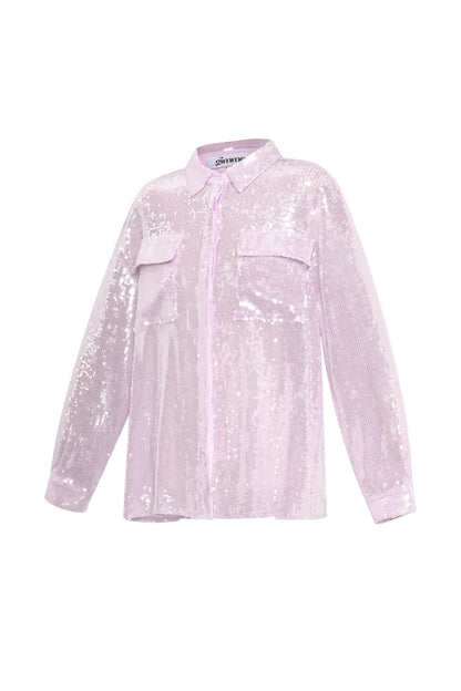 Glitter Sexy Blouse - Bluse til byturen