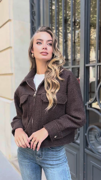 Isla Teddy Bomber - vidunderligt blød!