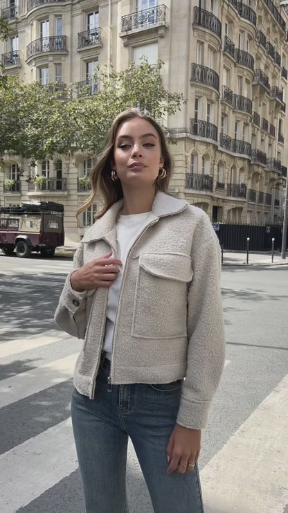 Isla Teddy Bomber - vidunderligt blød!